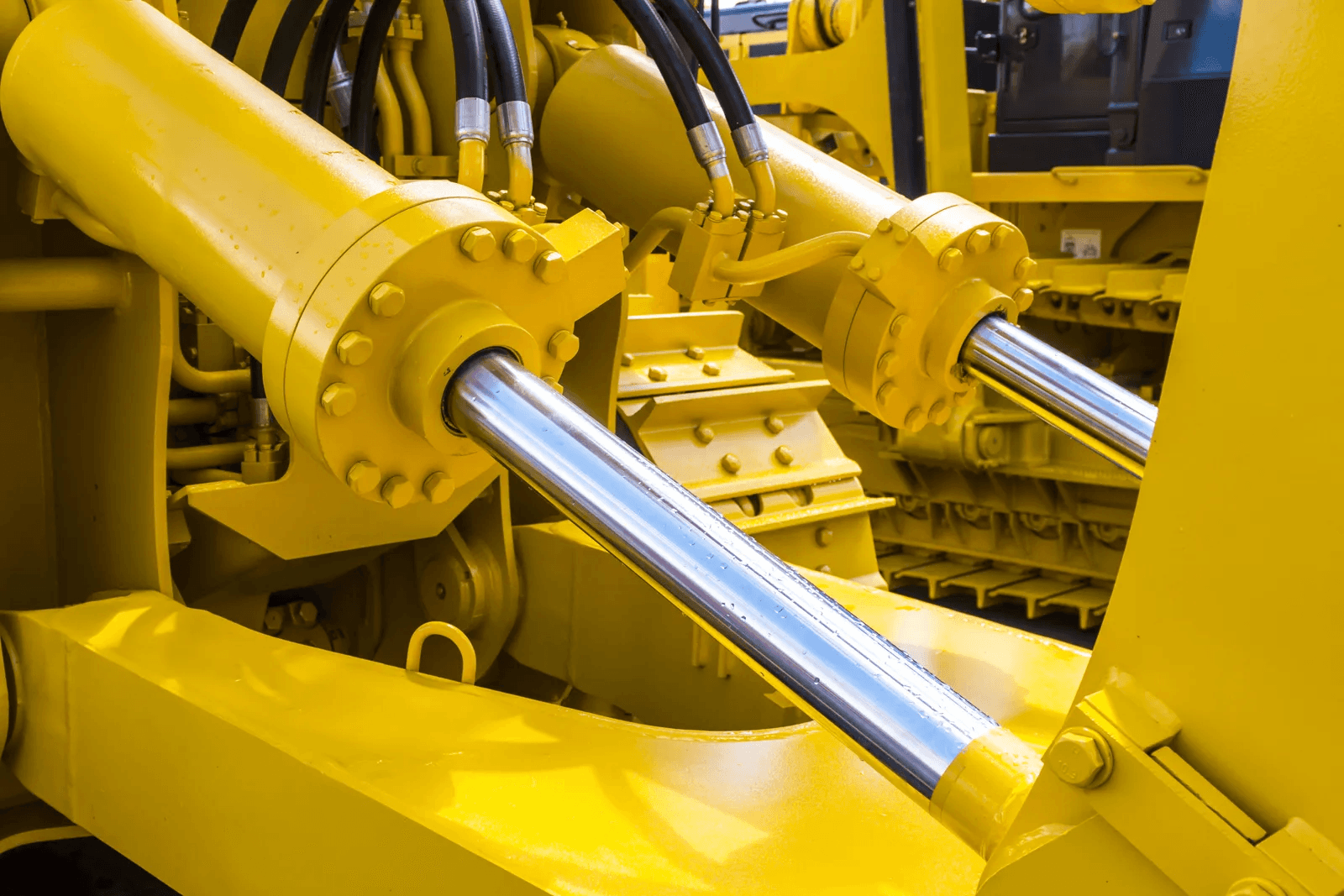 Hydraulic pump, power-shift transmission, torque converter and final drive